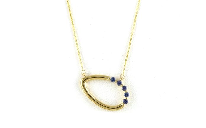 content/products/Montana Yogo Sapphire Open Space Pear Shape Necklace in Yellow Gold (0.17cts TWT)