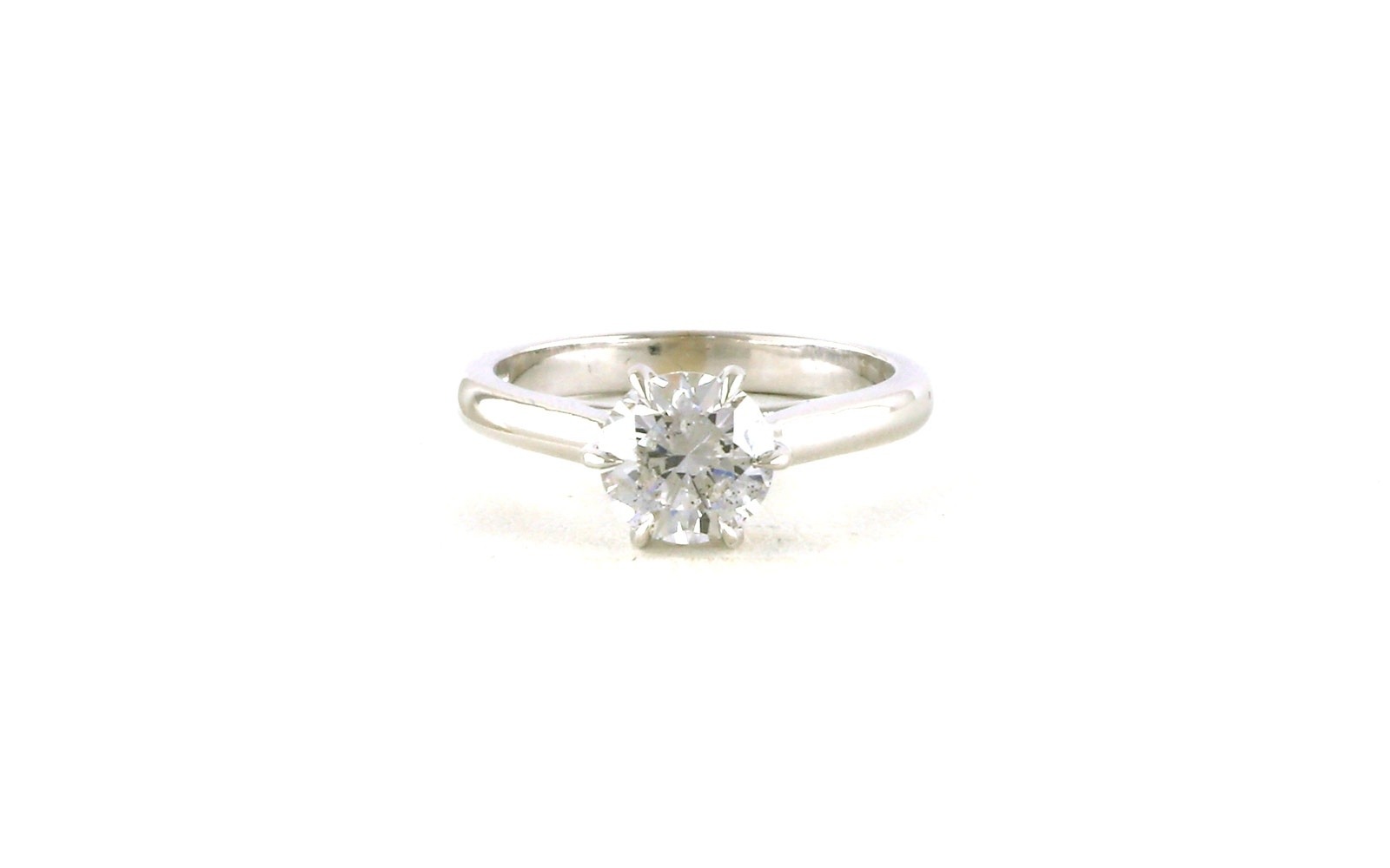 Diamond 6-Prong Solitaire Ring in White Gold (1.52ct)