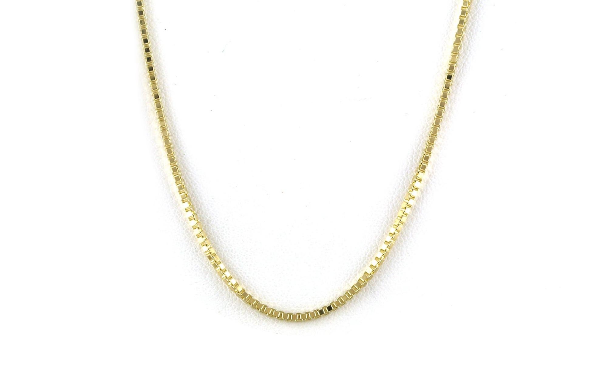 Estate Piece: Box Chain in Yellow Gold