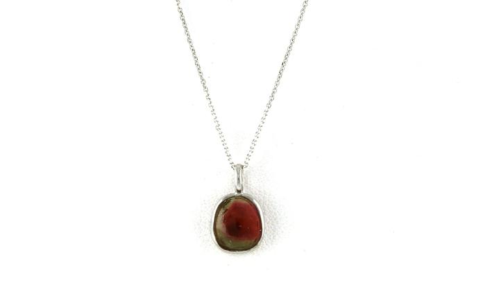 content/products/Tourmaline Bezel-Set Solitaire Necklace in White Gold (1.86ct)