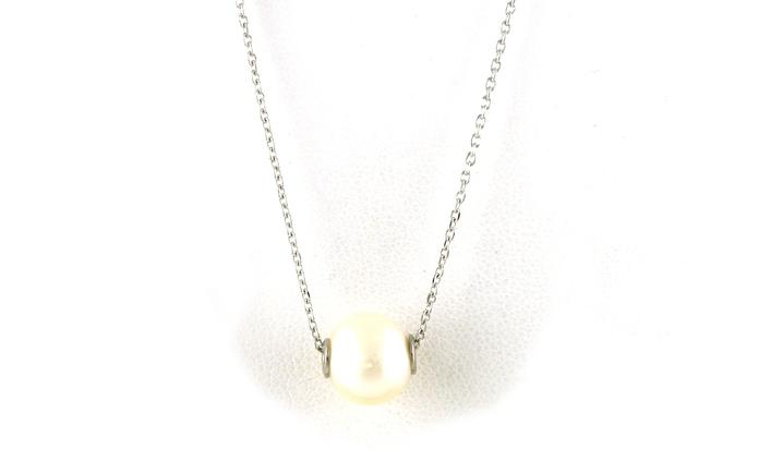 content/products/Solitaire-style Pearl Slide Necklace in Sterling Silver (7.00mm)
