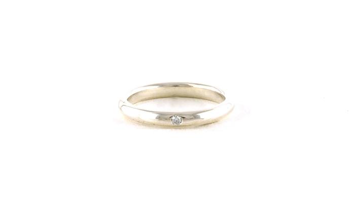 content/products/Estate Piece: Tiffany & Co. Diamond Flush-Set Ring in Sterling Silver (0.02ct)