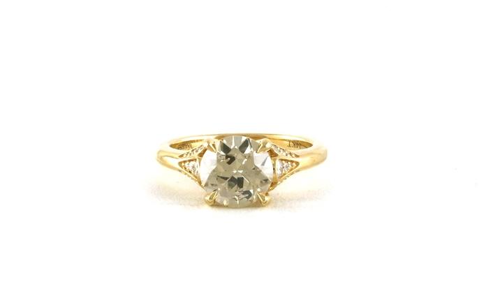 content/products/Diamond 4-Prong with Tapered Rounded Shank Accented Engagement Ring in Yellow Gold (2.57cts TWT)