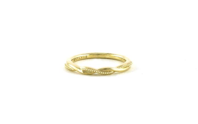 content/products/Twisted Beaded Wedding Band in Yellow Gold