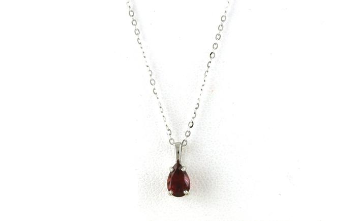 content/products/Tourmaline Solitaire Necklace in White Gold (0.42ct)