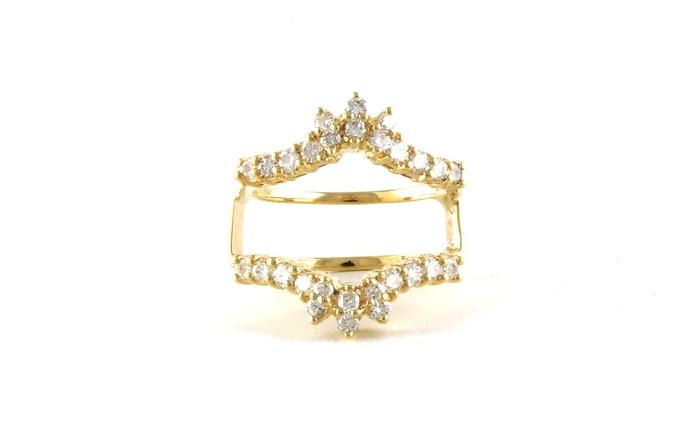 content/products/Estate Piece: Diamond Curved Ring Guard in Yellow Gold (1.00cts TWT)