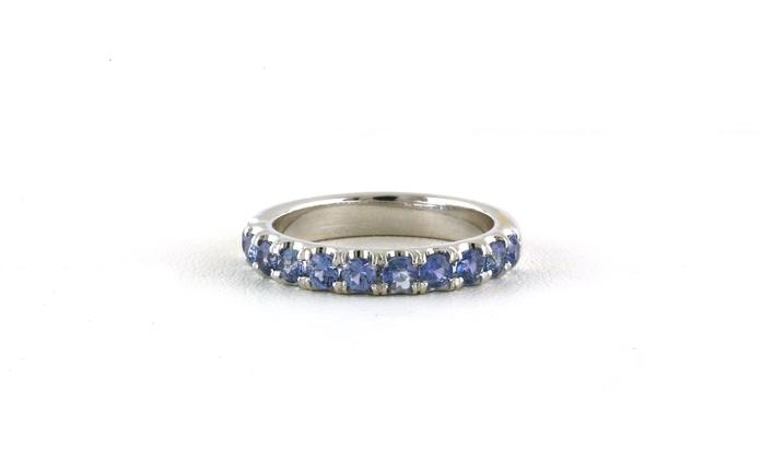 content/products/Montana Yogo Sapphire 11-Stone U-cup Band in White Gold (1.08cts TWT)