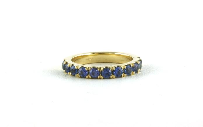 content/products/Montana Yogo Sapphire 11-Stone U-Cup Band in Yellow Gold (1.07cts TWT)