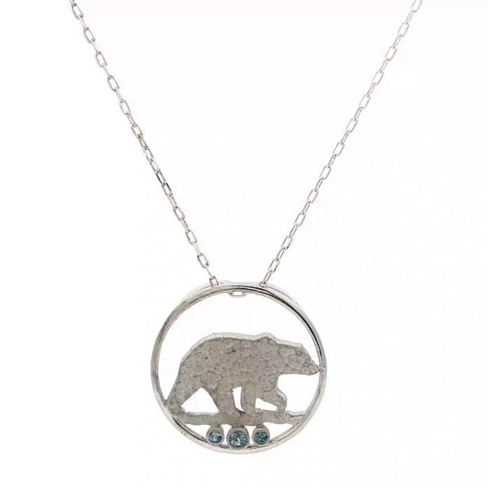 content/products/Circle Bear with 3-Stone Bezel-Set Montana Sapphires in Sterling Silver (0.18cts TWT)