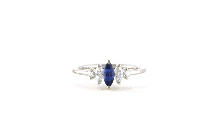 content/products/5-Stone Prong-Set Montana Yogo Sapphire and Diamond Ring in White Gold (0.57cts TWT)