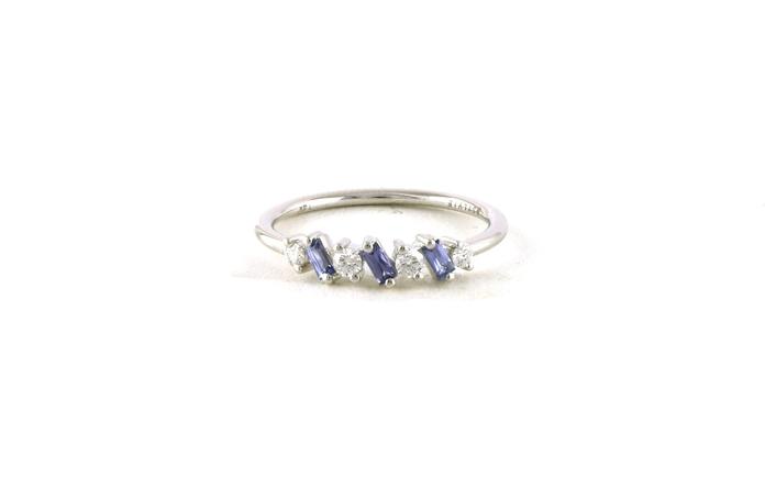 content/products/Alternating Stone Montana Yogo Sapphire and Diamond Ring in White Gold (0.33cts TWT)