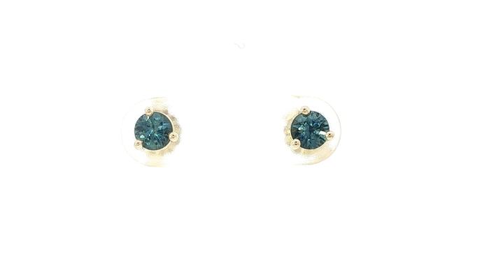 content/products/3-Prong Basket-Set Montana Sapphire Stud Earrings in Yellow Gold (0.72cts TWT)