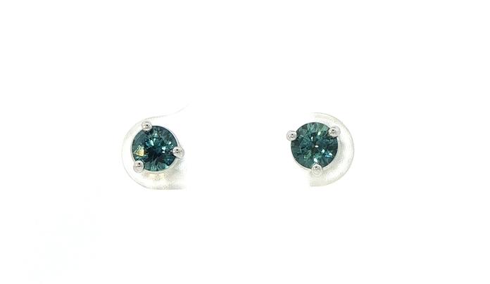 content/products/3-Prong Basket-Set Montana Sapphire Stud Earrings in White Gold (0.93cts TWT)
