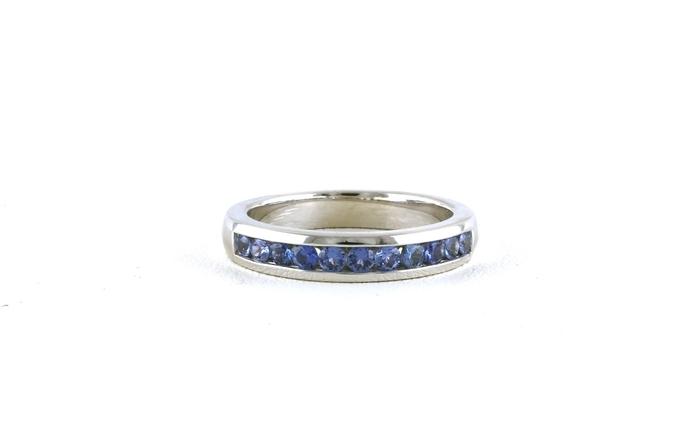 content/products/11-Stone Channel-Set Montana Yogo Sapphire Ring in White Gold (0.54cts TWT)