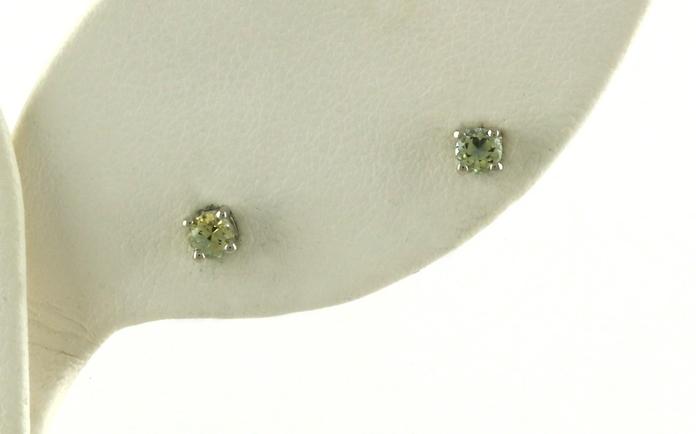 content/products/4-Prong Montana Sapphire Stud Earrings in Sterling Silver (0.25cts TWT)
