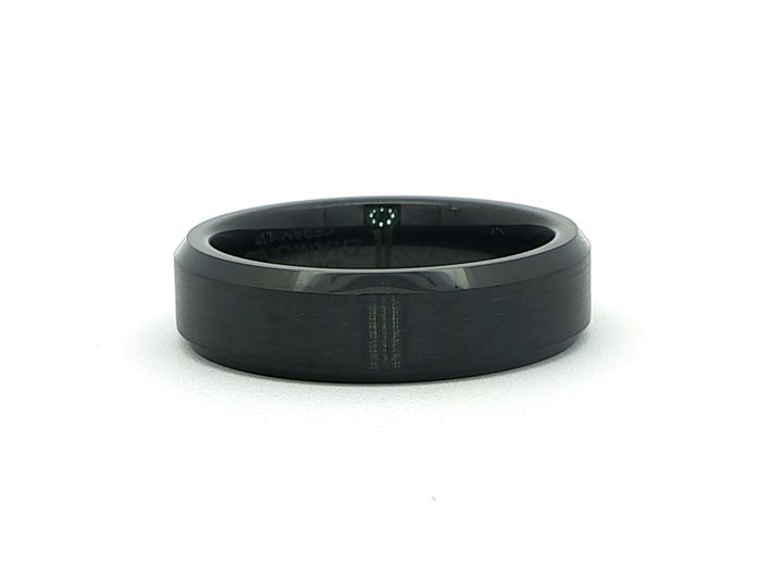 content/products/Satin Finish Beveled Edge Industrial Band in Black Ceramic