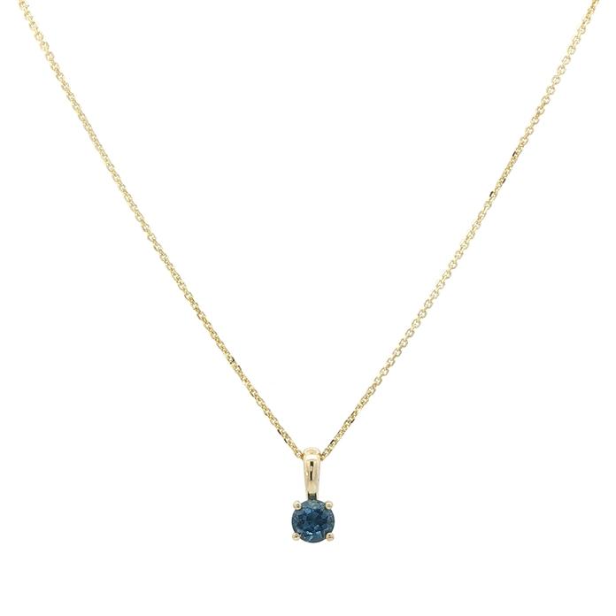 content/products/4-Prong Drop Montana Yogo Sapphire Solitaire Necklace in Yellow Gold (0.42ct)