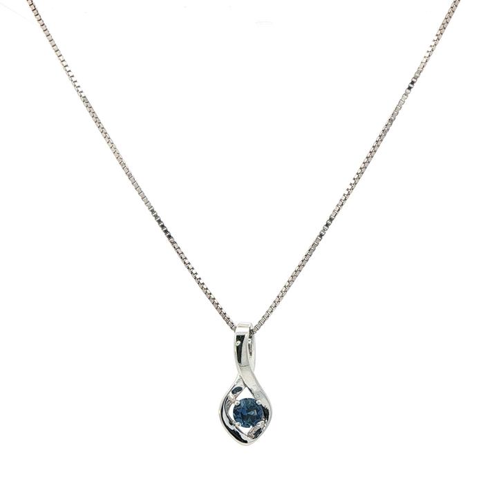 content/products/Infinity Twist Montana Yogo Sapphire Necklace in White Gold (0.39ct)