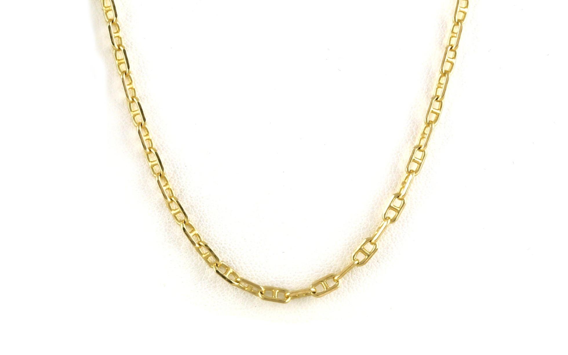 Estate Piece: Fancy Link Chain in Yellow Gold