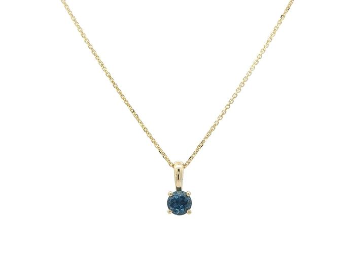 content/products/4-Prong Drop Montana Yogo Sapphire Solitaire Necklace in Yellow Gold (0.42ct)