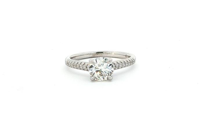 content/products/4-Prong Diamond Hidden Halo Pave Ring in White Gold (1.14cts TWT)