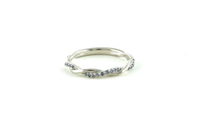 content/products/Twisted Pave Montana Yogo Sapphire Band in White Gold (0.15cts TWT)