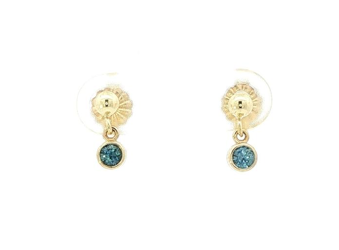 content/products/Montana Sapphire Dangle Stud Earrings in Yellow Gold (0.25cts TWT)
