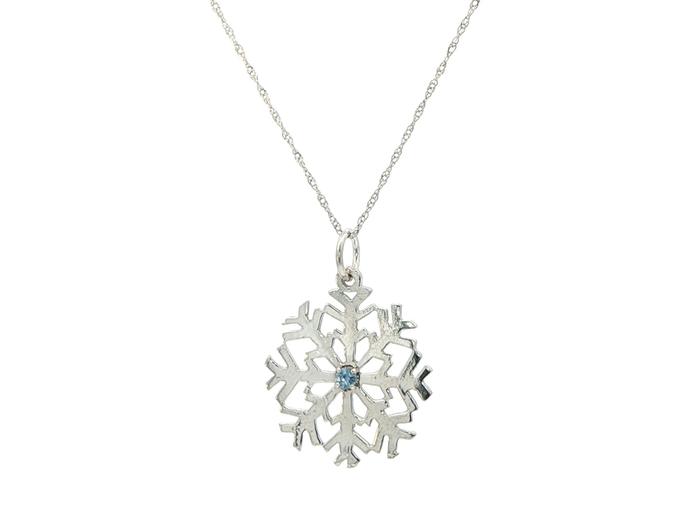 content/products/Snowflake Montana Yogo Sapphire Necklace in White Gold (0.03ct)
