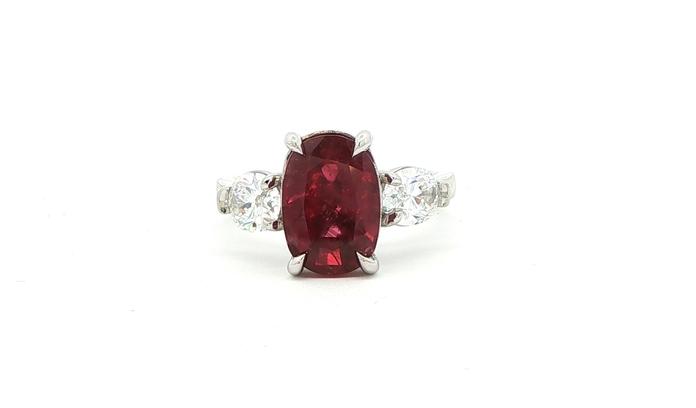content/products/Three-Stone Claw-Prong Ruby and Diamond Ring in Platinum (4.74cts TWT)