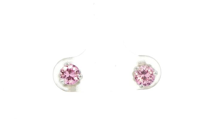 content/products/3-Prong Basket-Set Pink Montana Sapphire Stud Earrings in White Gold (0.79cts TWT)