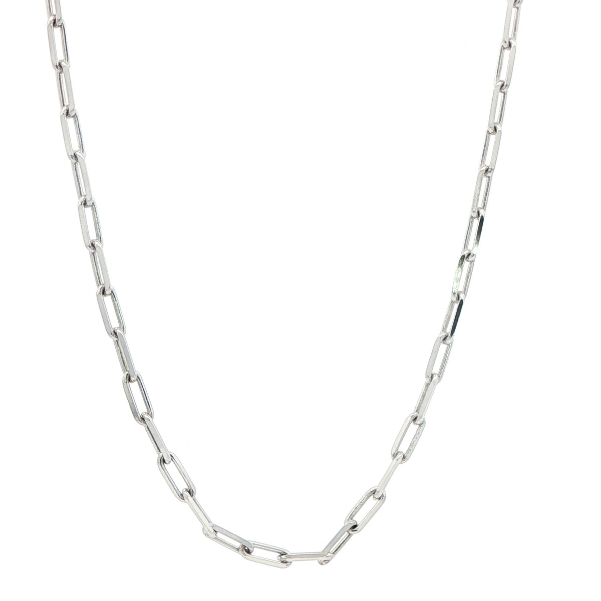 Paperclip Chain in Sterling Silver