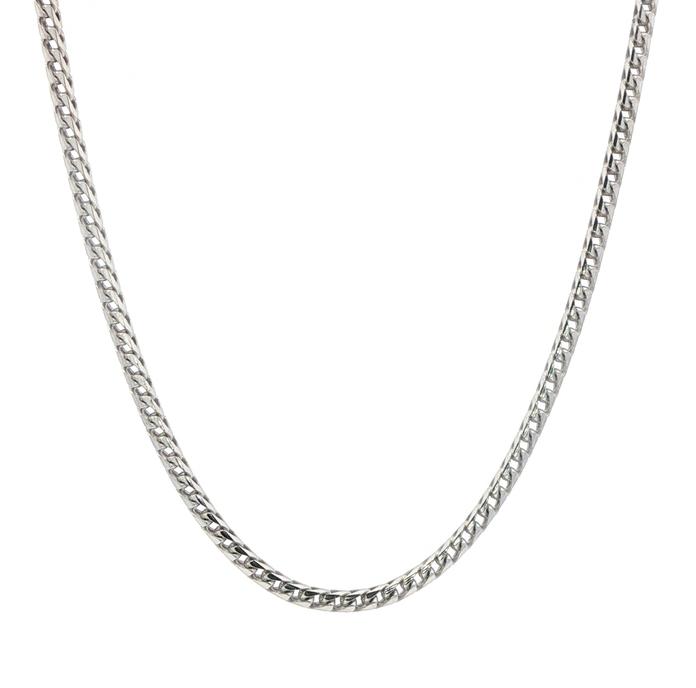 content/products/Round Franco Chain in Sterling Silver