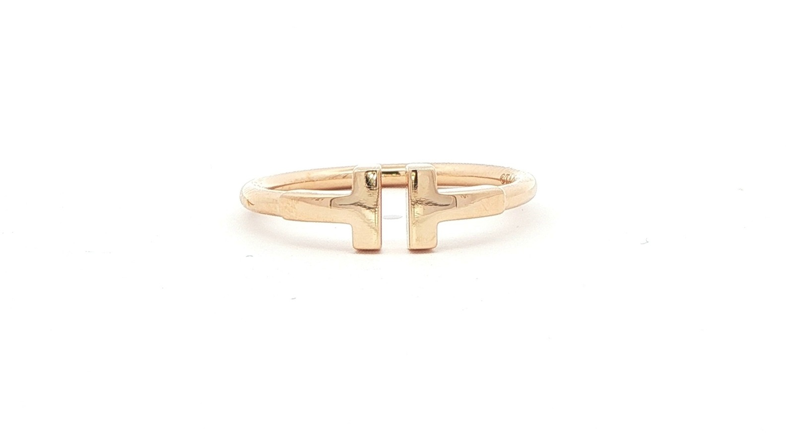 Estate Piece: Tiffany & Co "T" Ring in Yellow Gold