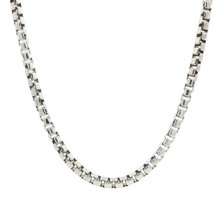 content/products/Round Box Chain in Sterling Silver