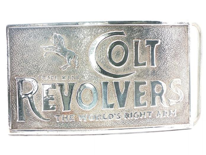 content/products/Estate Piece: Tiffany & Co Colt Revolver Belt Buckle in Sterling Silver