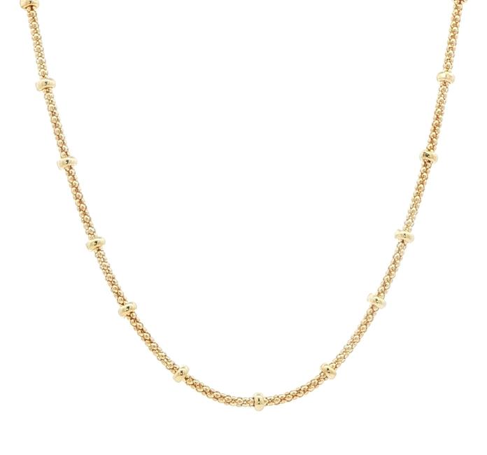 content/products/Estate Piece: Bead Chain in Yellow Gold