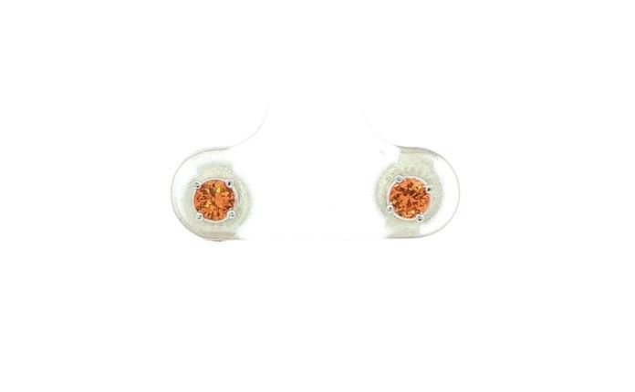content/products/4-Prong Orange Montana Sapphire Stud Earrings in White Gold (0.35cts TWT)