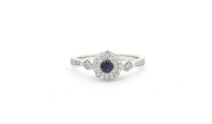 content/products/Huckleberry Sapphire and Diamond Double Halo Ring in White Gold (0.37cts TWT)