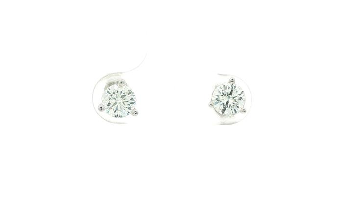 content/products/3-Prong Diamond Stud Earrings in White Gold (1.00cts TWT)