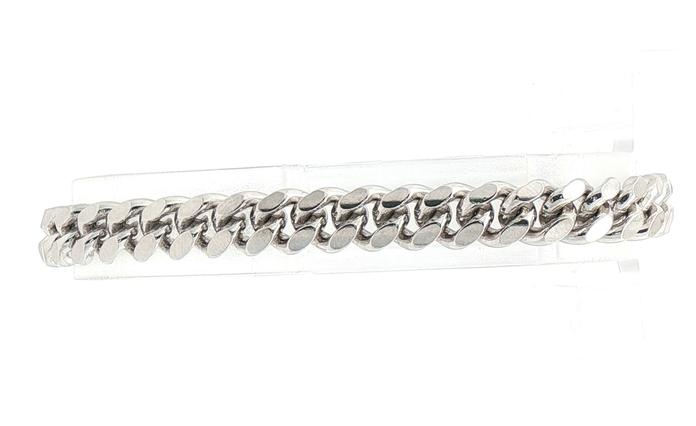 content/products/Miami Curb Link Bracelet in Sterling Silver