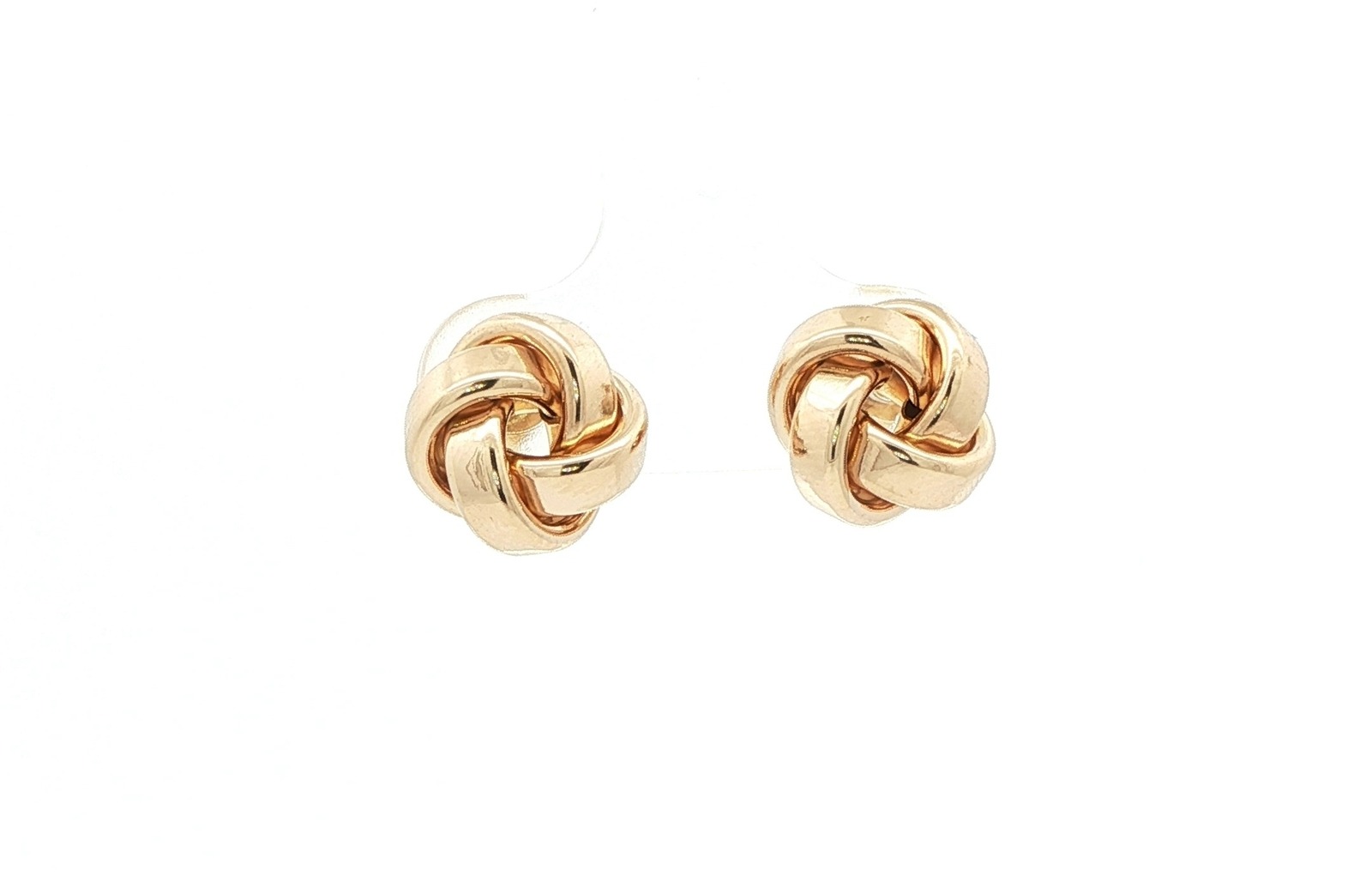 Estate Piece: Knot Stud Earrings in Yellow Gold