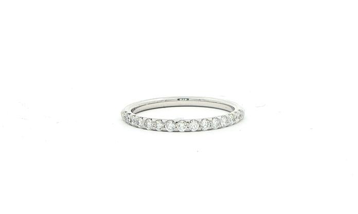content/products/15-Stone Pave-Set Diamond Comfort-Fit Band in White Gold (0.33cts TWT)