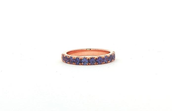 content/products/11-Stone U-Cup Huckleberry Sapphire Ring in Rose Gold (0.86cts TWT)