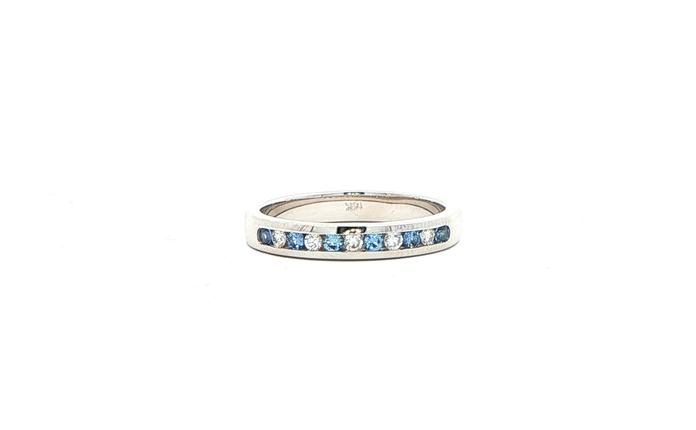 content/products/11-Stone Channel-set Alternating Montana Yogo Sapphire and Diamond Ring in Yellow Gold (0.27cts TWT)