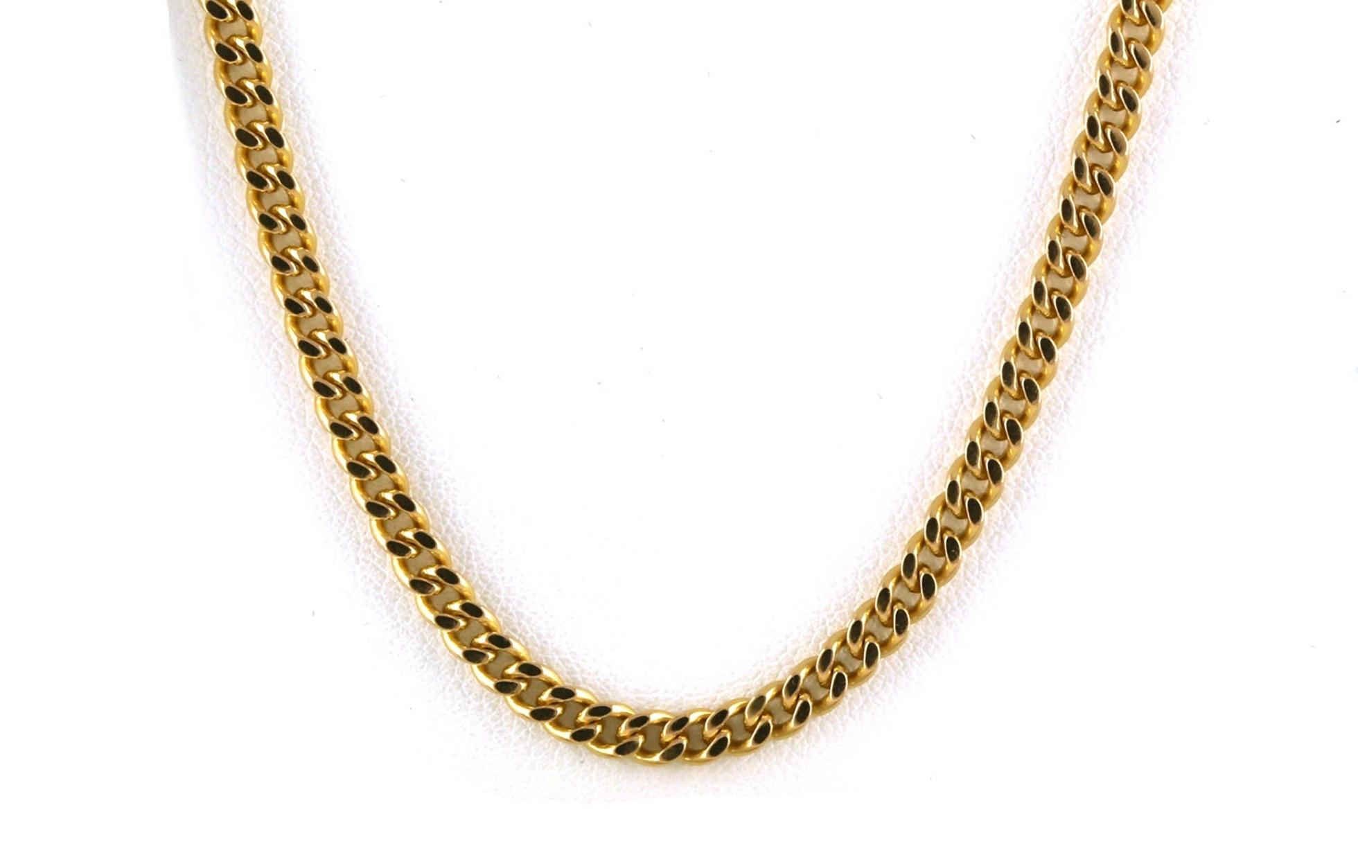 Estate Piece: Curb Chain in Yellow Gold