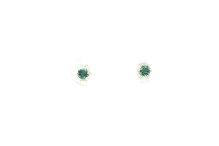 content/products/Bluish Green Montana Sapphire Stud Earrings in 6-Prong Settings in Sterling Silver (0.25cts TWT)