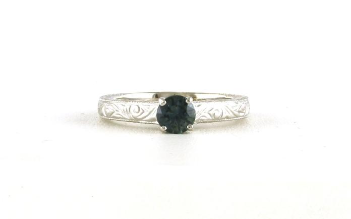 content/products/Filigree Montana Sapphire 4-Prong Setting Ring in Sterling Silver (0.65ct)