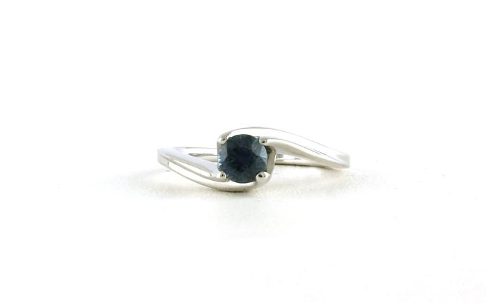 content/products/Twist Montana Sapphire Solitaire Ring in Sterling Silver (0.75ct)