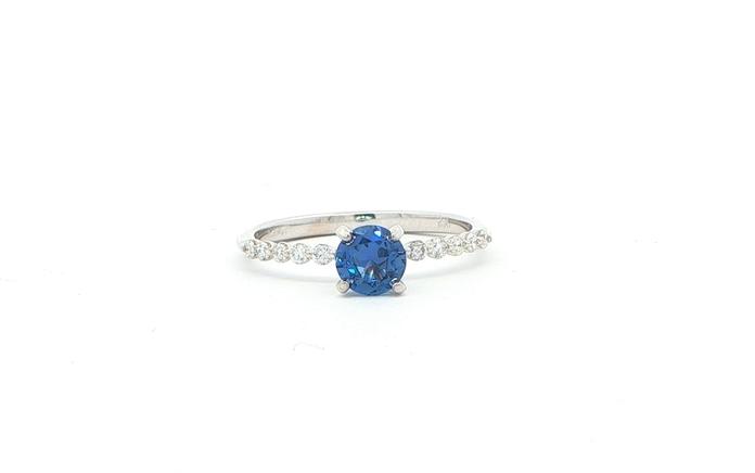 content/products/4-Prong Montana Yogo Sapphire Ring with Single Prong Diamond Shank in White Gold (0.72cts TWT)