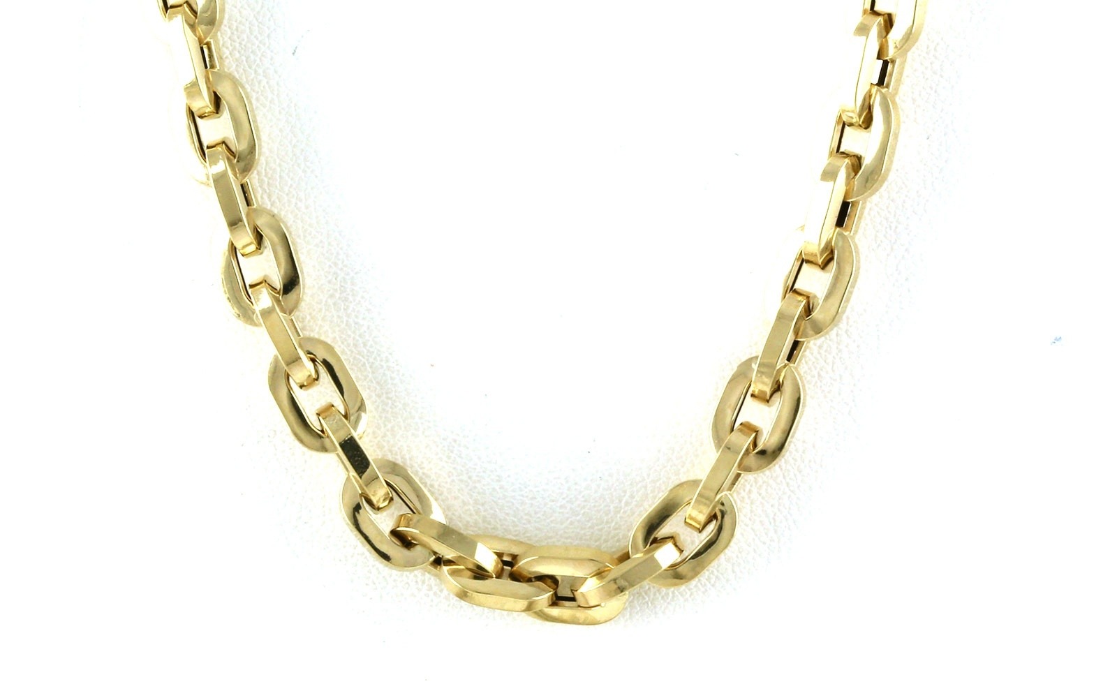 Estate Piece: 5.95mm Hollow Cable Chain in Yellow Gold